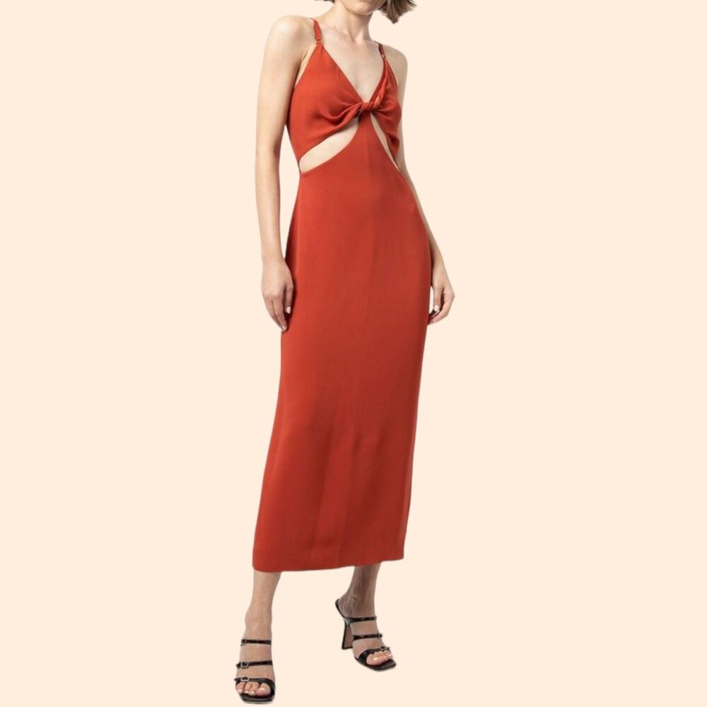 NEW Dion Lee Twist Maxi Dress